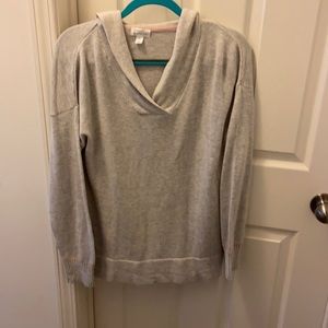 Hooded Market & Spruce knit sweater size L